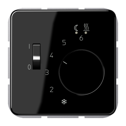 JUNG CD 500/CD plus Черный Регулятор теплого пола, 10(4)А