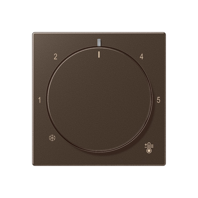 Накладка для механизма терморегулятора, цвет - мокко